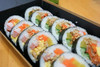 Bamboomn Sushi Rolling Kit 2 X Rolling Esteras De Bambu 1 X 6