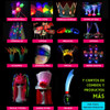 Vasos Trago Largo Led Cotillon Luminosos Combo Brindis X25 7