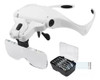 Lupa Linterna De Cabeza Luz Led Joyeria Electronica 5 Lentes 0