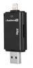 Flash I Usb Coche Tf Micro Sd Lector De Tarjetas De Memoria 3