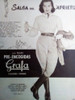 Lote 3 Antiguas Publicidad Clipping Grafa Sábana Ropa ´50s 1