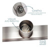 2 Ralo Linear 50 Cm Inox Invisivel Oculto Nao É Pvc Kit 2 Un 2