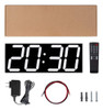 West Ocean Reloj De Pared Led Digital Inteligente, Reloj De 4
