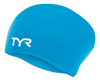Tyr Gorra Natación Silicona Azul 0