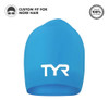 Tyr Gorra Natación Silicona Azul 2