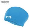 Tyr Gorra Natación Silicona Azul 3