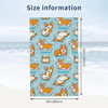 Mihain Divertida Toalla De Playa Corgi De 2
