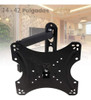 Soporte De Canalera Ajustable +soporte Tv Extensible 14-42 3