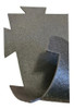 Baldosa Encastrable Piso Pvc Goma Negra 4mm 50x50cm Gym 3