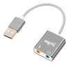 Conversor Adaptador Usb A Audio 2.1 Parlantes Microfono 7