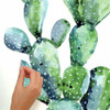 Vinilo Decorativo Pared [7fy1p9yq] Cactus 3