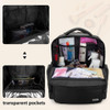 Bafaso Mochila De Maquillaje Grande, Bolsa De Maquillaje Con 2