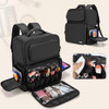 Bafaso Mochila De Maquillaje Grande, Bolsa De Maquillaje Con 3
