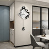 Reloj Pared Decorativo Moderno Con Péndulo Sin Sonido 7