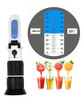 Refractometro Portatil 0- 90 Brix Completo 1