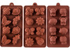 Moldes De Silicona Antiadherentes Para Chocolate Y Caramelos 0