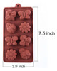 Moldes De Silicona Antiadherentes Para Chocolate Y Caramelos 2