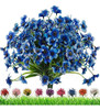 Flores Artificiales Lsd Para Exteriores, 8 Paquetes De Flore 0