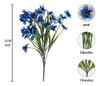 Flores Artificiales Lsd Para Exteriores, 8 Paquetes De Flore 3