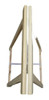 Caballete Madera Reforzado Pino Plegable Altura 80cm 1