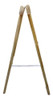 Caballete Madera Reforzado Pino Plegable Altura 80cm 3