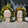 Binfenny Face Flower Pots Head - Maceta De Maceta Suculenta 2 Binfenny Face Flower Pots Head - Maceta De Maceta Suculenta 2