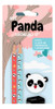 Kit Escolar Panda Lápis/apontador/borracha - Leo&leo 1