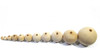 Bolitas Cuentas Madera Cruda 23mm Agujereadas X 50 Unidades 1