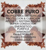Cobre Collar Macizo 100% Puro Cobre Modelo Gamma 1