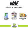 Porras Con Palito Color Verde X5u - Cotillón Waf 2
