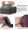 6 Filtros Para Dji Osmo Action  Cpl+mcuv+nd4+nd8+nd16+nd32 2