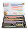 Set Cuchillos De Cocina Chef Acero Inox 6 Piezas Cuchilla 0