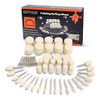 Kit De Ruedas De Pulido Para Dremel, 100 Piezas, Mango De 3 0
