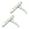 Kit 2 Dobradiça Da Porta Do Forno Fogão Eletrolux 56tb 0