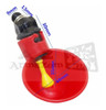 Kit Com 21 Bebedouro Automático Tipo Copinho Para Aves 2