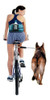 Correa Extensible De Paseo En Bicicleta Para Perros Mascotas 0