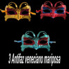 Combo 10 Antifaz Led Luminoso Veneciano Gibre Cotillon 5 Combo 10 Antifaz Led Luminoso Veneciano Gibre Cotillon 5