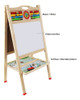Pizarrón Infantil Doble Faz Multi Actividades Iytrer-078 Ub 1