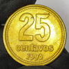 Argentina 25 Centavos 1993 Antigua Moneda 0