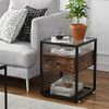 ¿vecelo Modern Nightstands, End Side Drawer? Mesita De Noche 1
