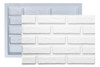 Forma Molde Gesso 3d E Cimento Abs Plástico Fdg Placa Parede 0