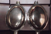 Par De Ceniceros De Bronce Numerados 2