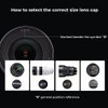 Kit 4 En 1 Tapa Lente Camara / Correa / 2 Paños K&f - 82 Mm 1