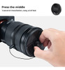 Kit 4 En 1 Tapa Lente Camara / Correa / 2 Paños K&f - 82 Mm 2