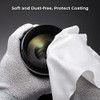 Kit 4 En 1 Tapa Lente Camara / Correa / 2 Paños K&f - 82 Mm 5