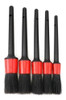 Kit 5 Brochas Pinceles Cepillo Detailing Auto + Microfibra 1