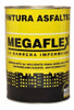 Pintura Asfáltica Al Solvente 1 Lts Megaflex Sibaco 1