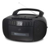 Reproductor Portátil De Cd Y Radio Am/fm, Negro, Compacto 3