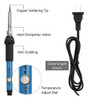 Vastar Kit De Soldador De Soldadura, Juego Completo De 60 W. 3