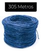Cabo De Rede Lan Cat5e Caixa 305m Internet/cftv Azul 1